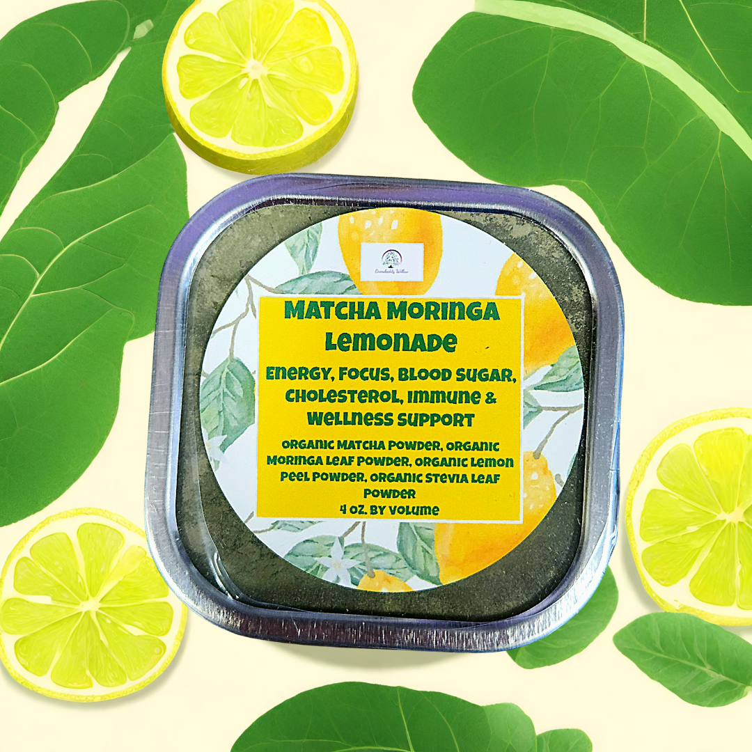 Matcha Moringa Lemonade Instant Tea Powder