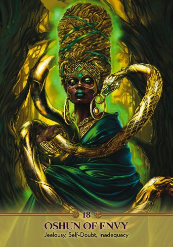 Faces of Oshun Oracle Deck by Abiola Abrams