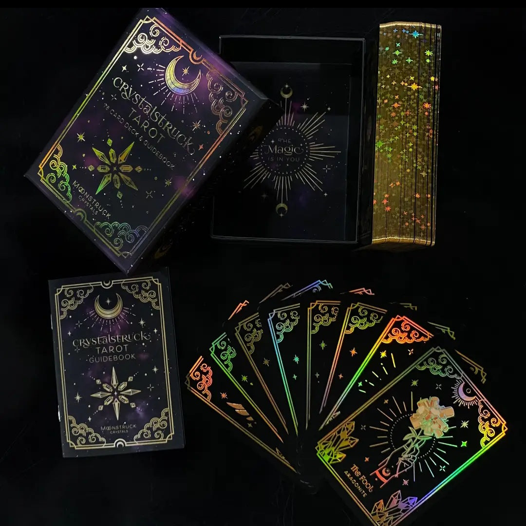 Golden Aura Crystalstruck Tarot Deck
