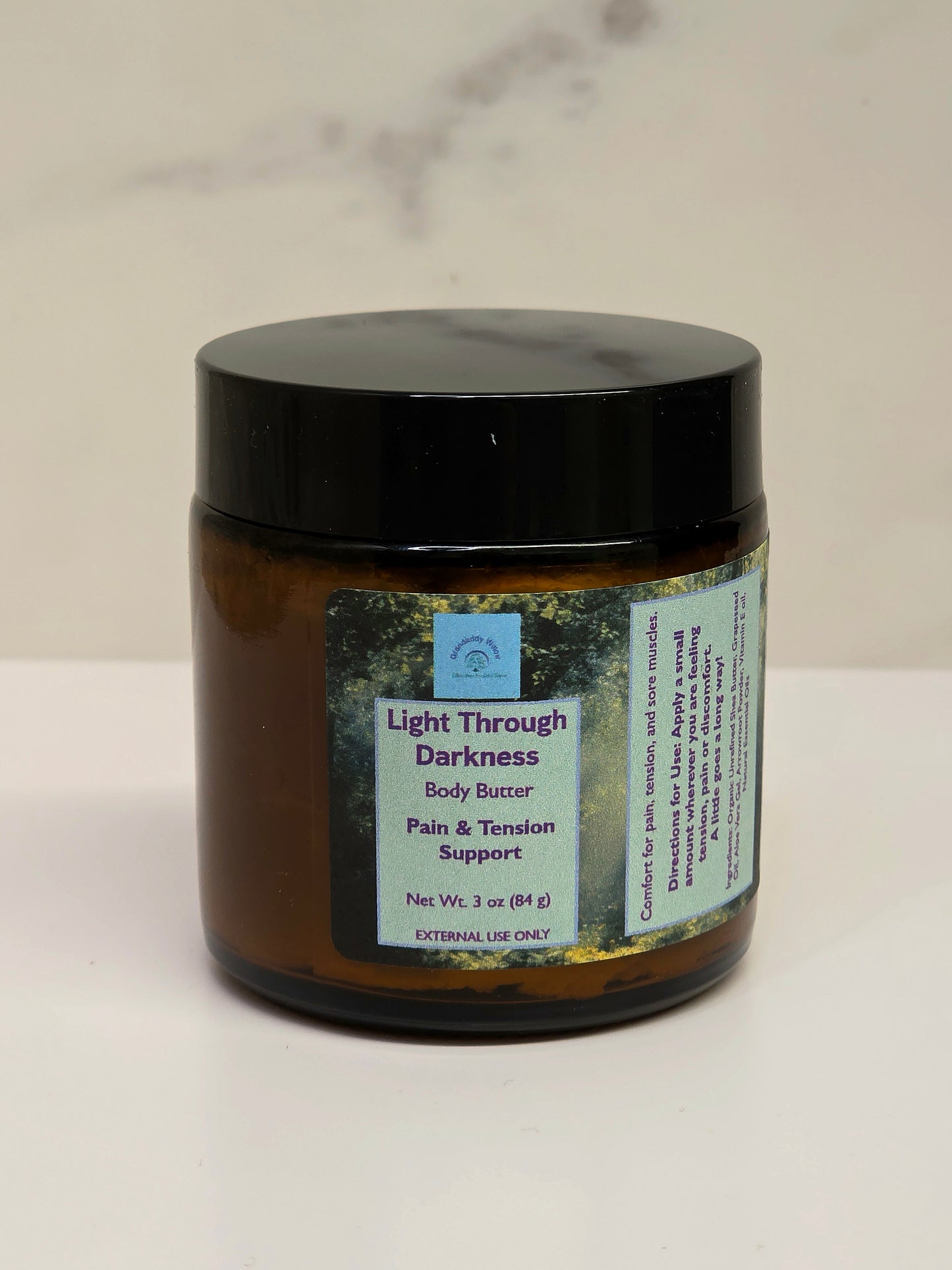 Light Through Darkness Pain & Tension Support Body Butter