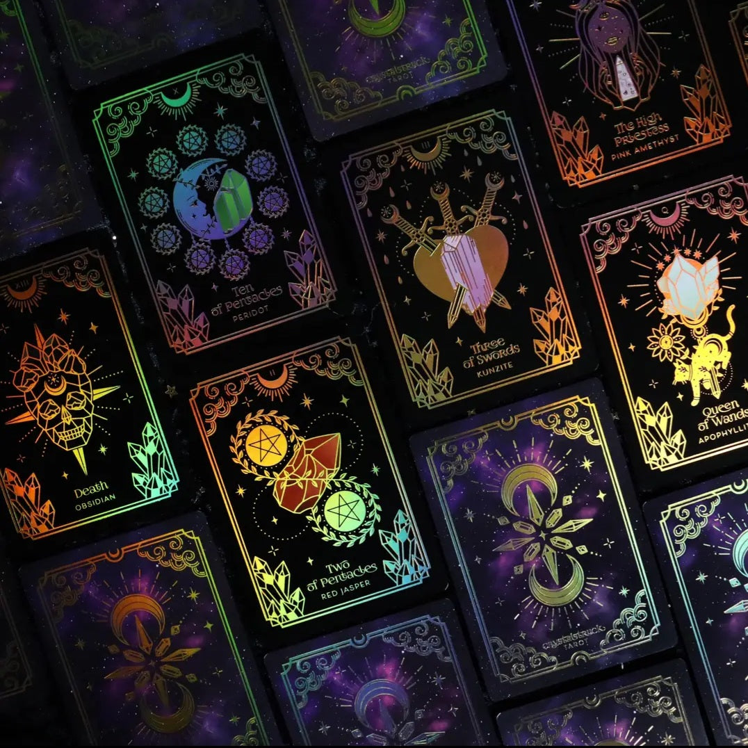 Golden Aura Crystalstruck Tarot Deck