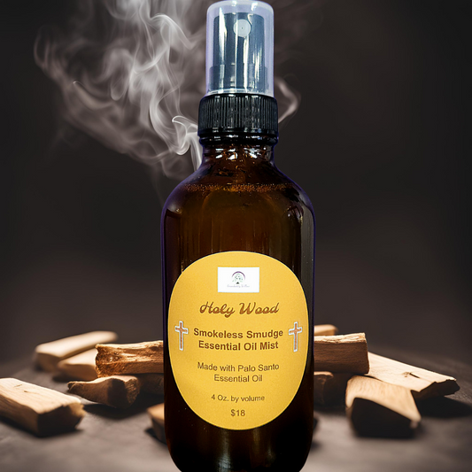 Holy Wood Smokeless Smudge Essential Oil Mist