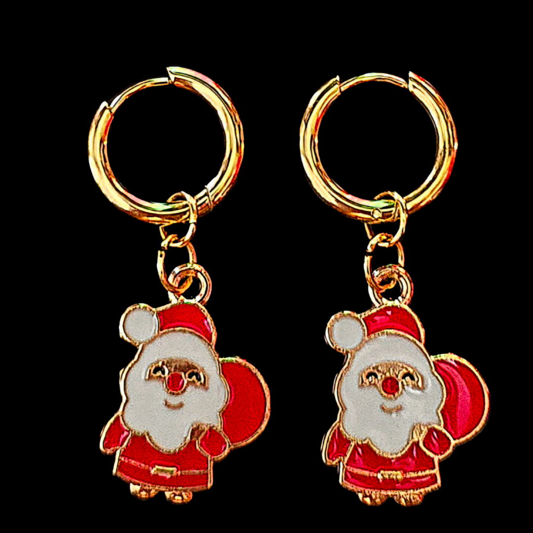 Handmade Christmas Earrings