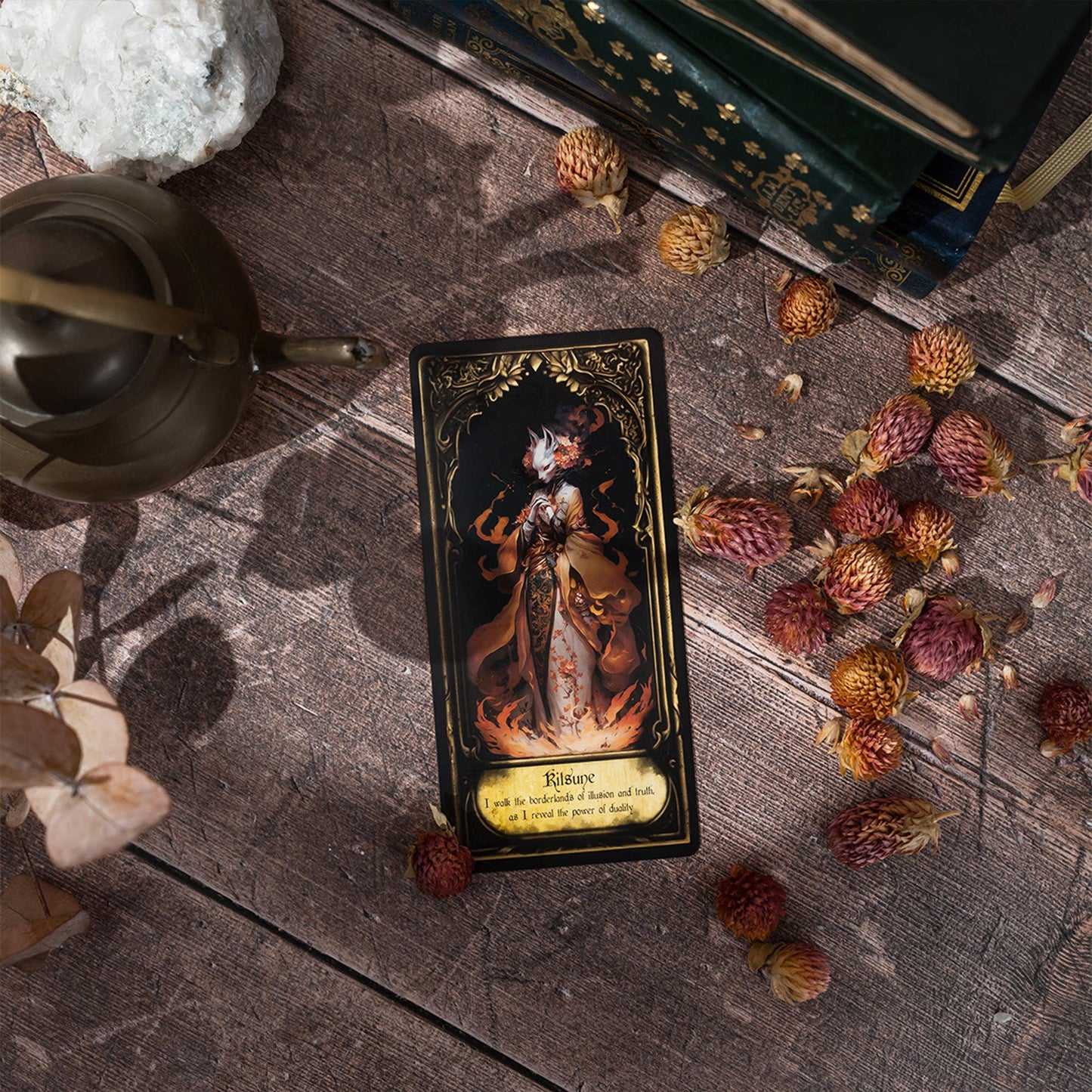 Obsidian Veil Oracle Deck