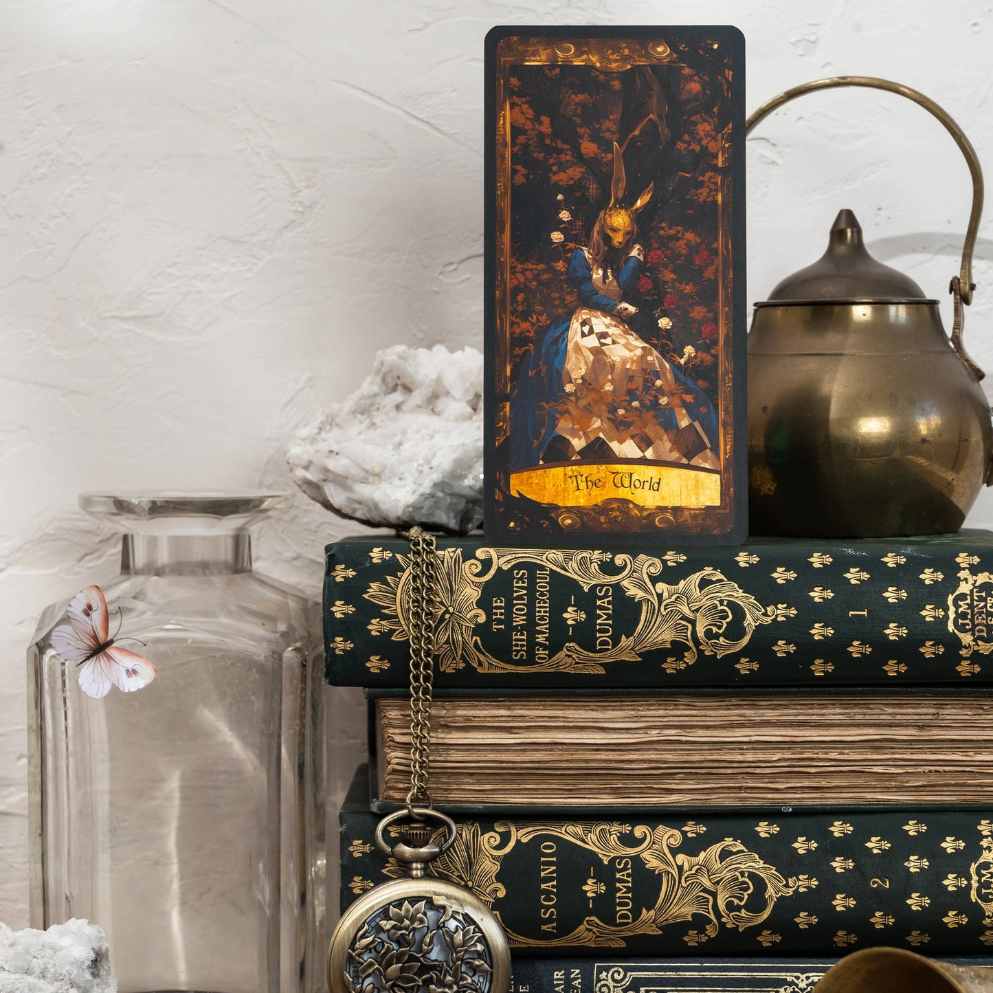 Wonderland Shadows Tarot Deck