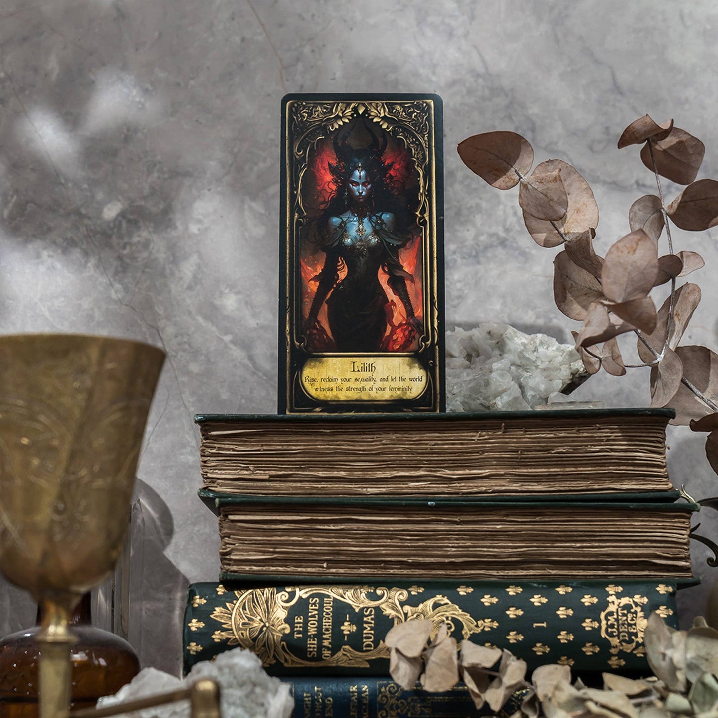 Obsidian Veil Oracle Deck