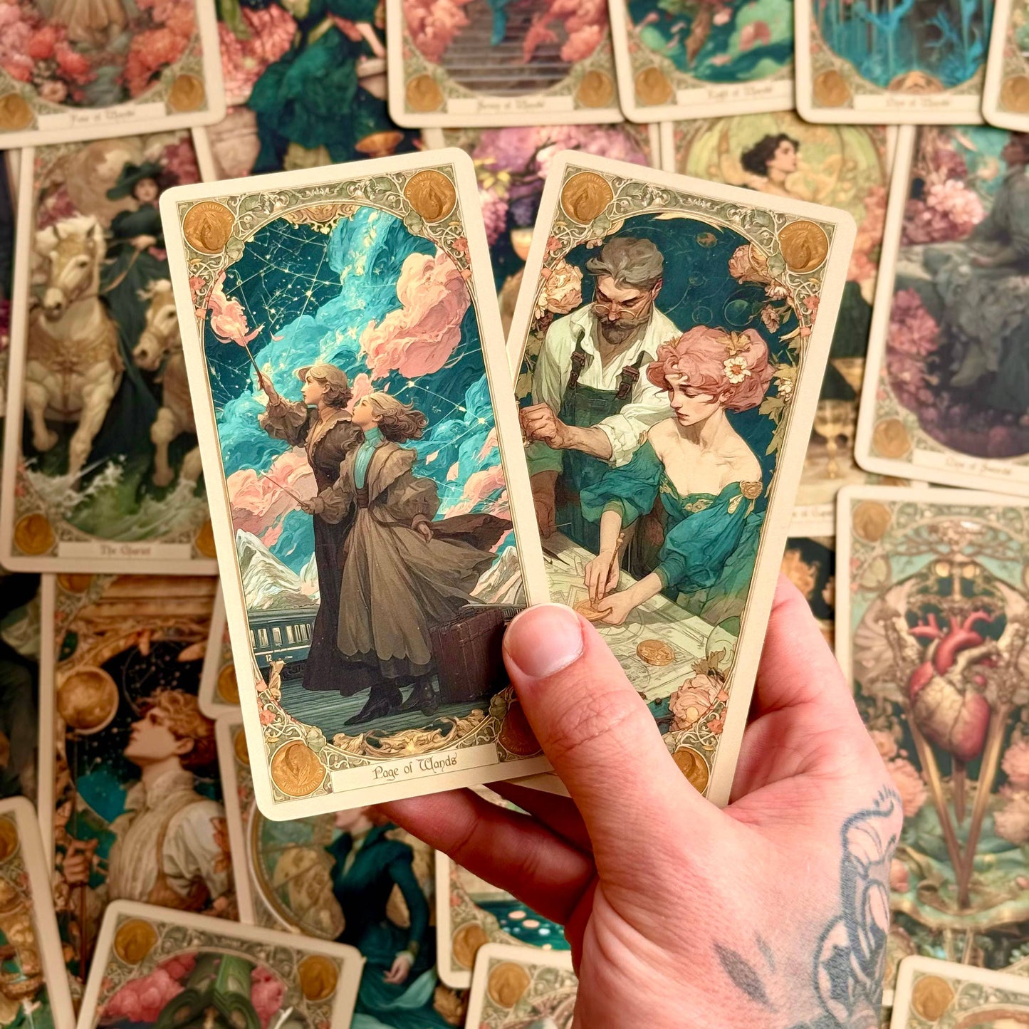 The Elysian Shadows Tarot Deck