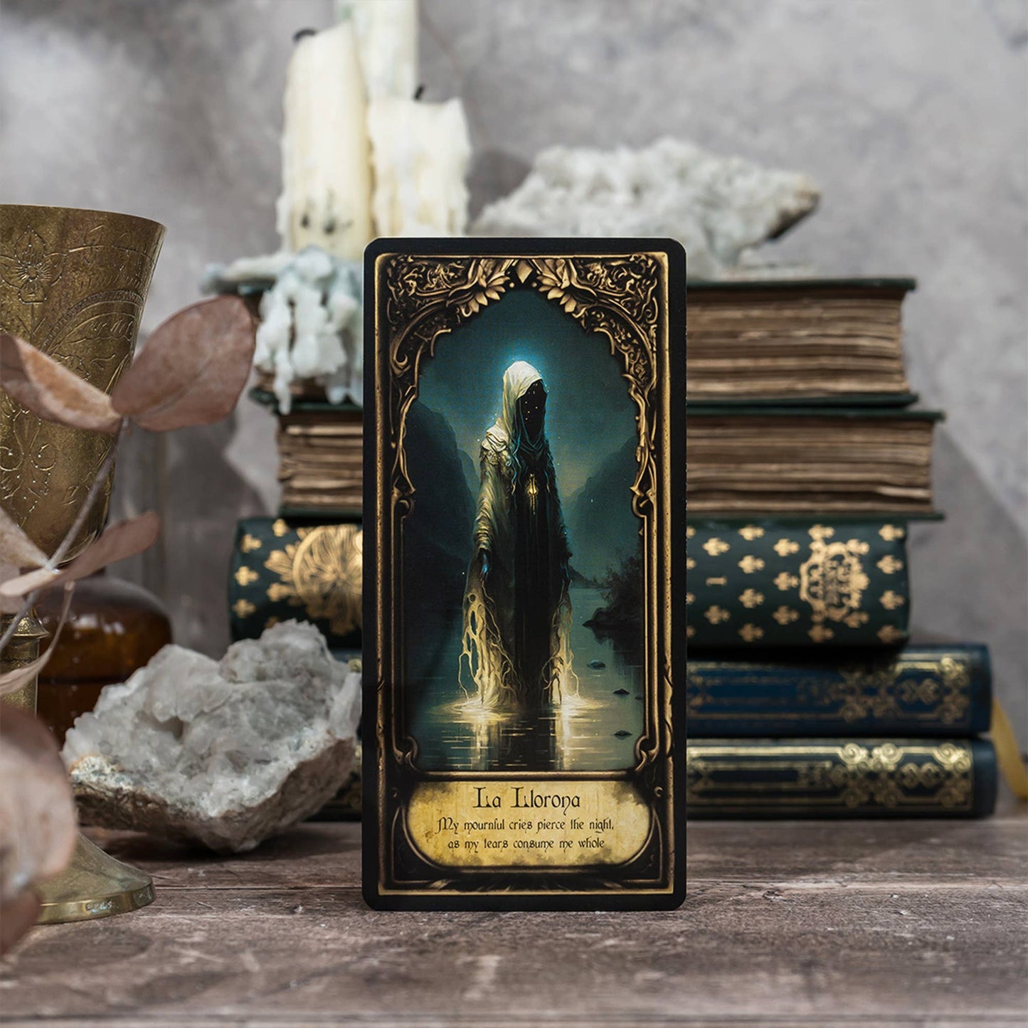 Obsidian Veil Oracle Deck