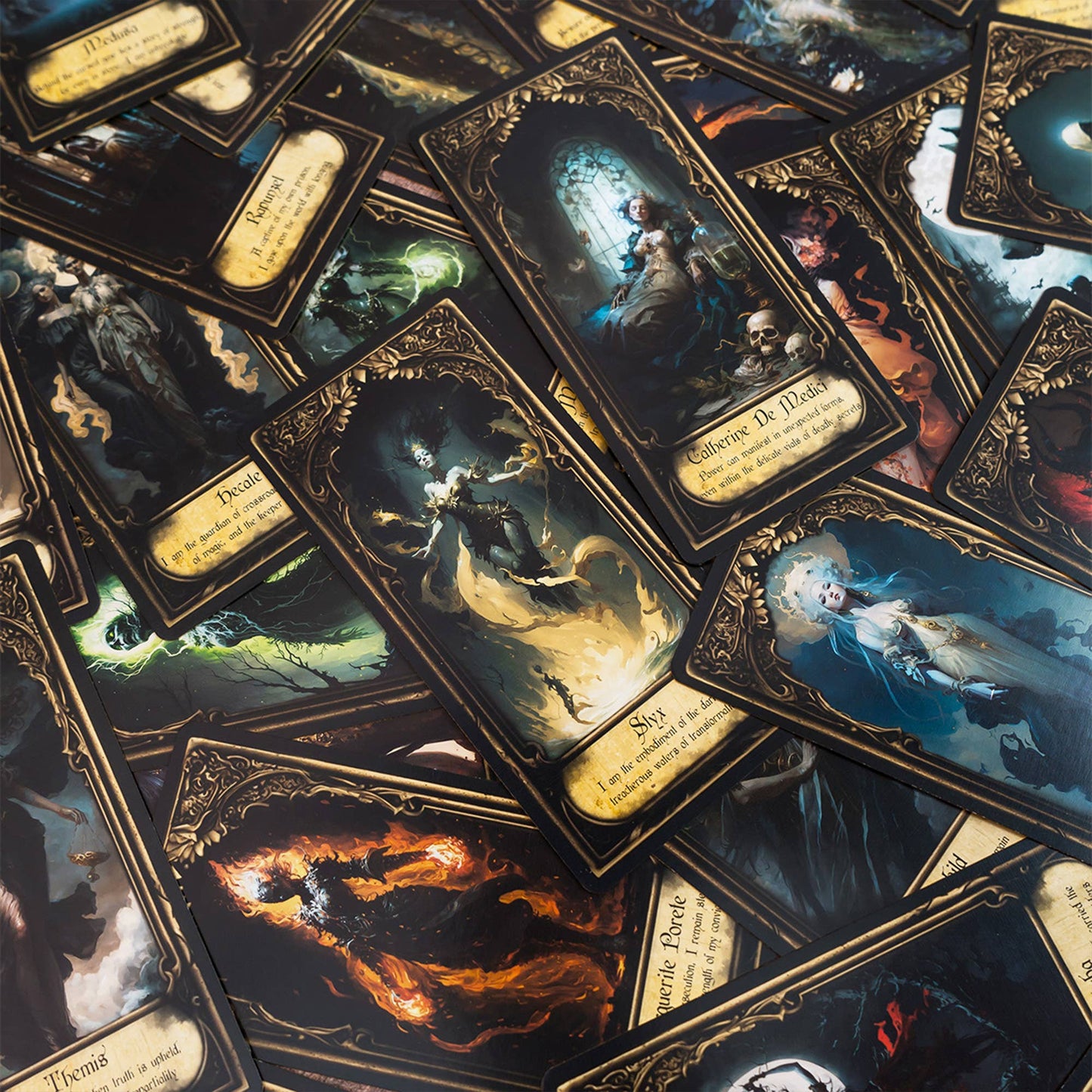 Obsidian Veil Oracle Deck