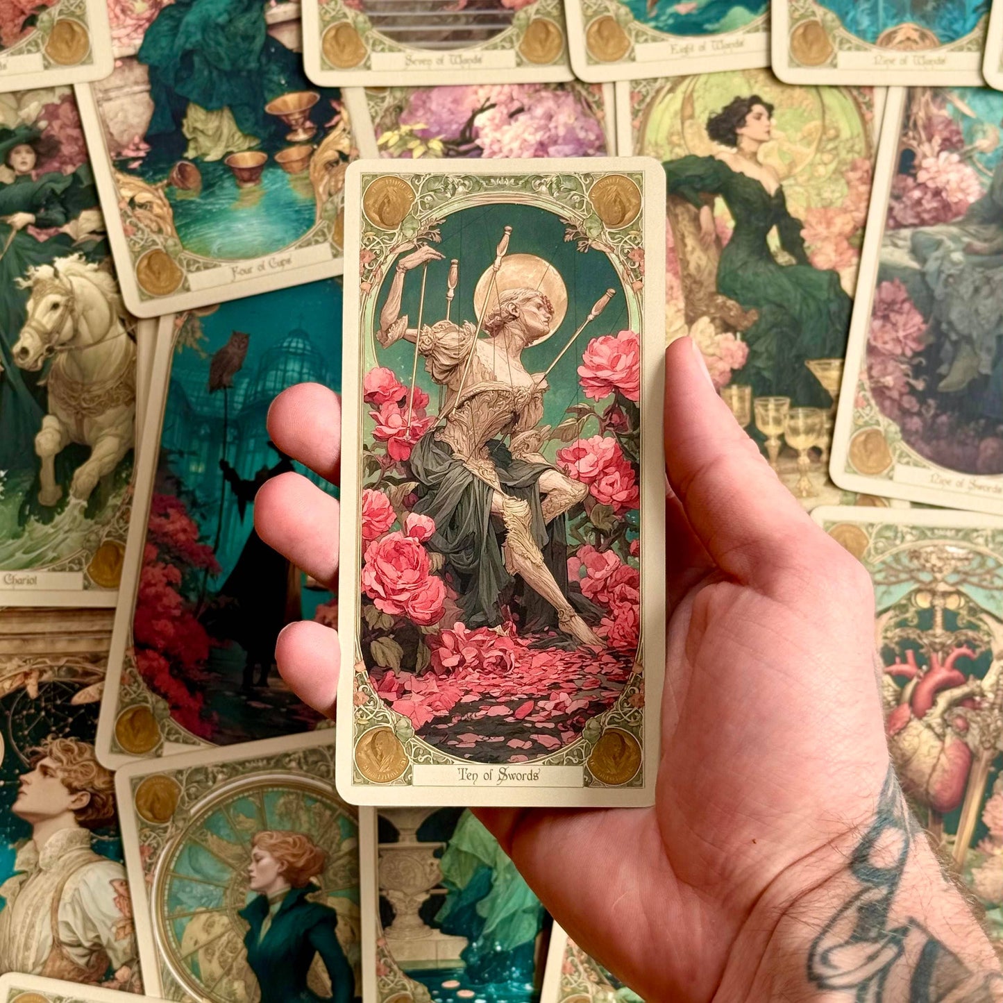 The Elysian Shadows Tarot Deck