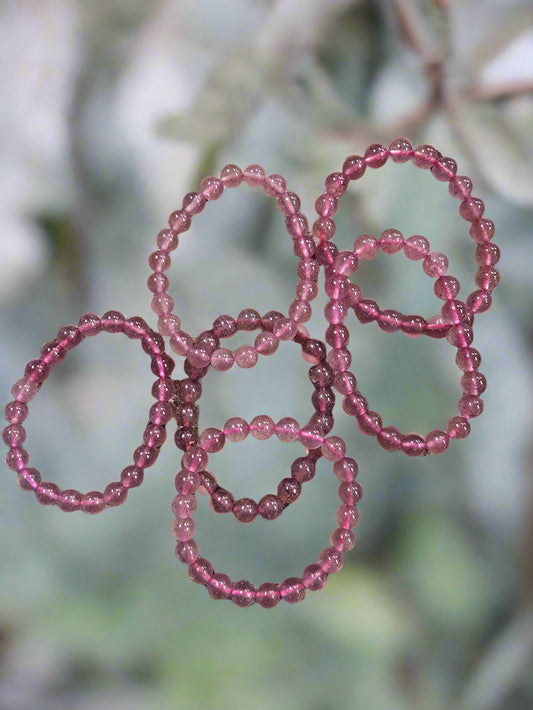 Strawberry Quartz Bracelet